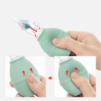 Infant Silicone Nasal Aspirator Type Neonatal Cold Nasal Mucus Cleaner