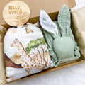Cute All Over Print Baby Crib Fitted Sheet Set